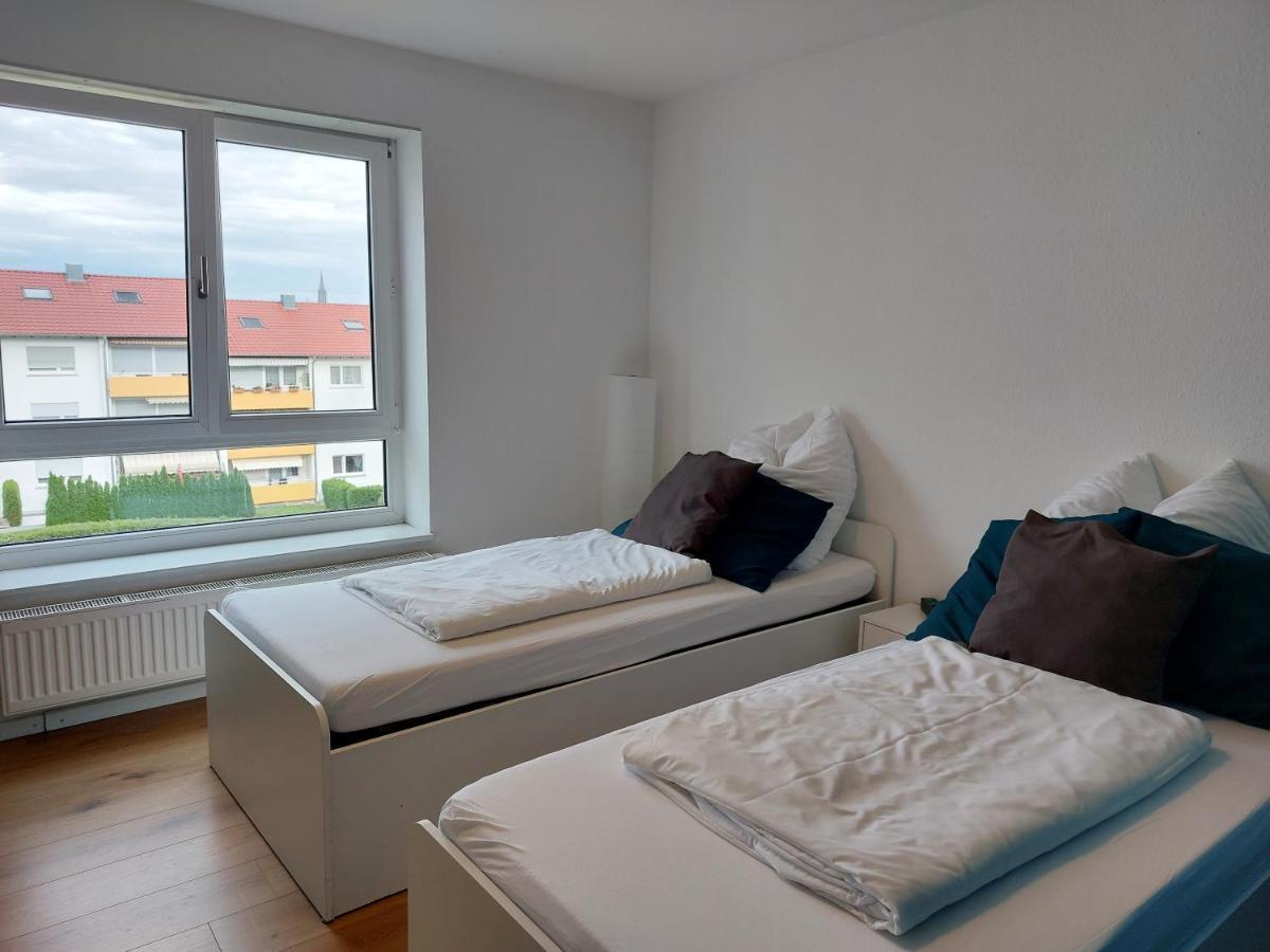 Rooftop Apartments - Doppelzimmer In Gemeinschaftsunterkunft Ulm Ngoại thất bức ảnh
